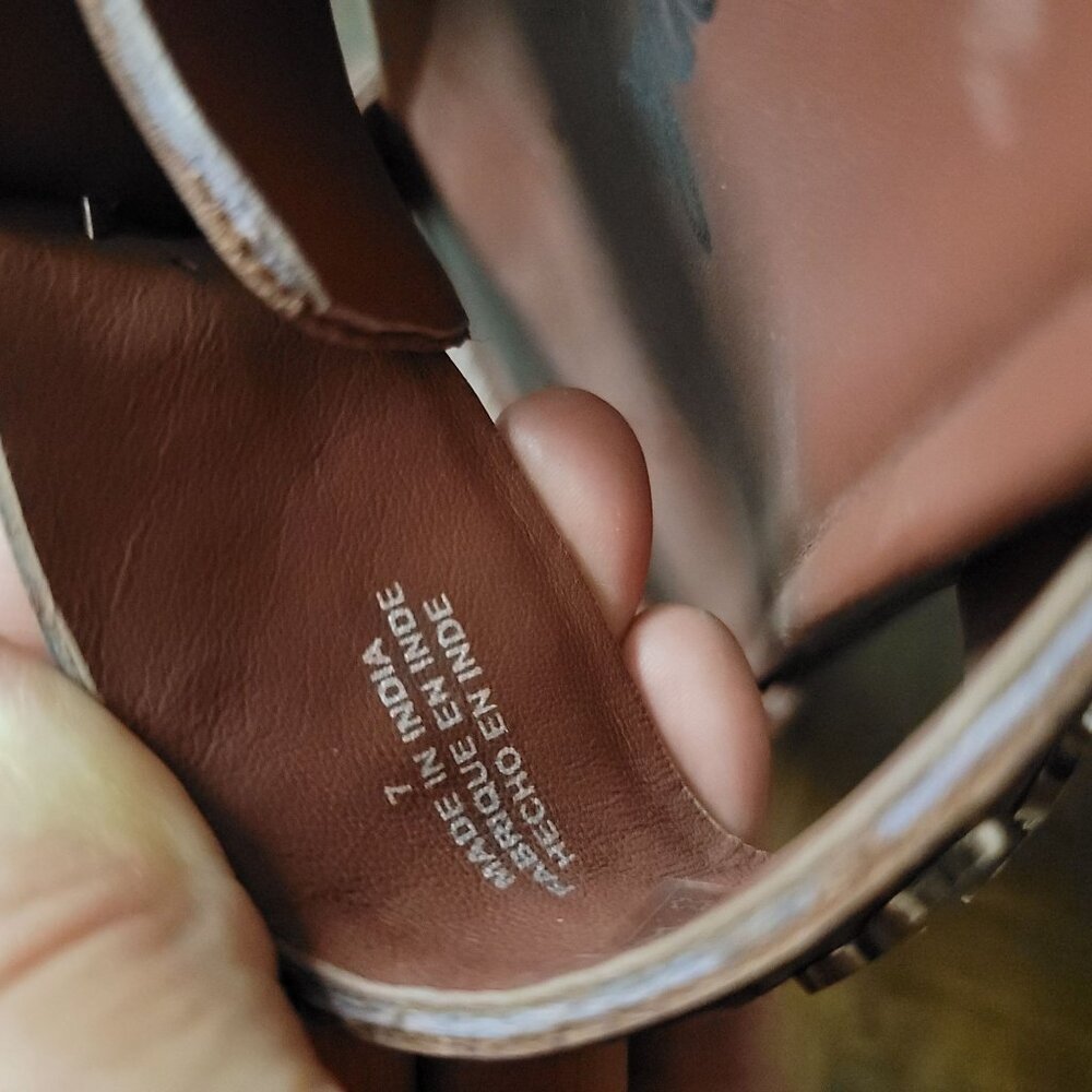 NEW Free People Revelry Sandals Slides Studded Boho Casual Festival Womens 7 - Picture 5 of 6